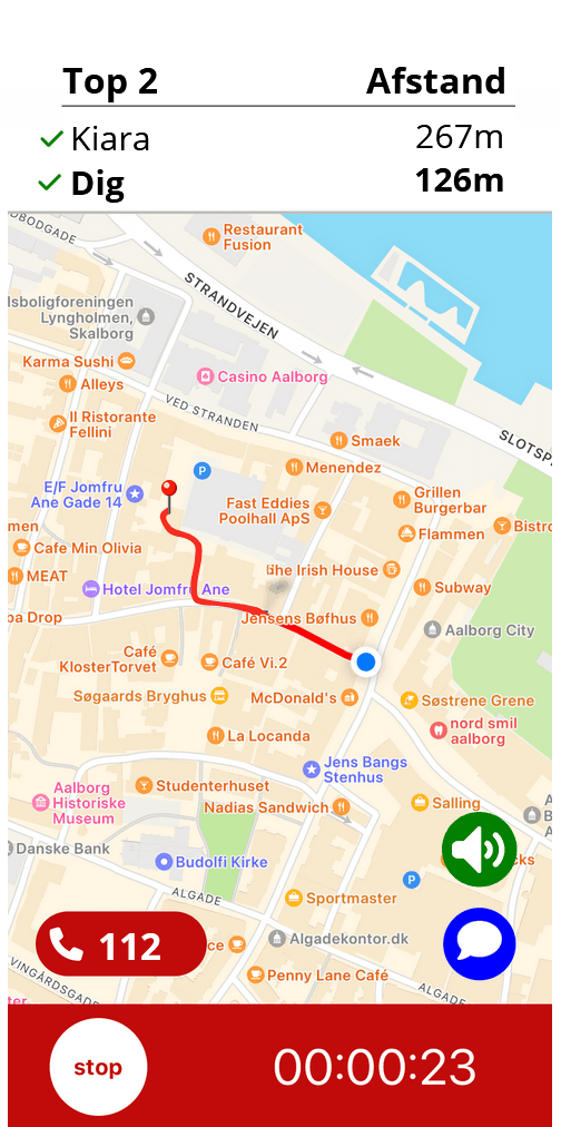ملاحة GPS مباشرة إلى موقعك